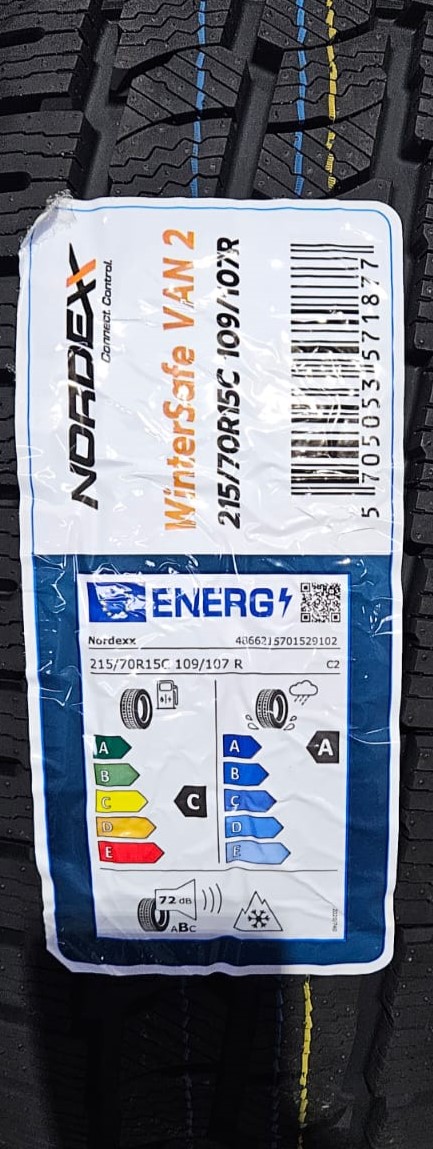 Nordexx WINTER SAFE VAN 2 - CARICO 215/70 R15